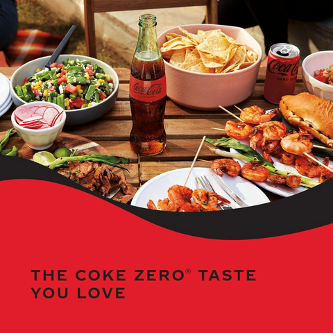 Coca-Cola Zero Soda Soft Drink - 16.9oz Bottle