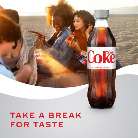 Diet Coke Soda Soft Drink - 16.9oz Bottle