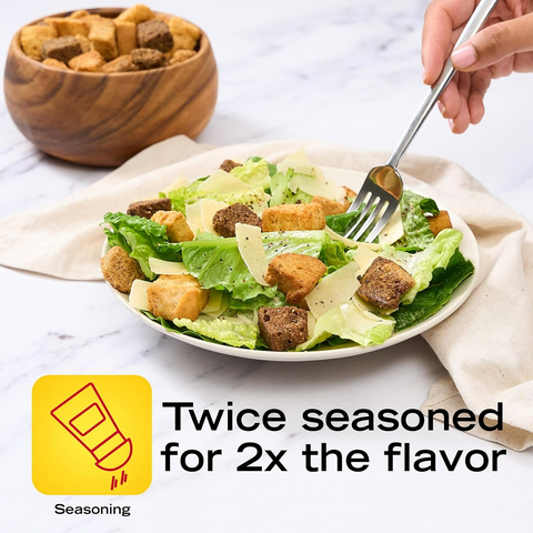New York Bakery Texas Toast Caesar Croutons - 5oz Resealable Bag
