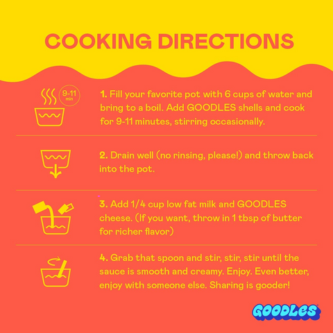 Goodles Mac and Cheese - Shella Good - 6oz Box