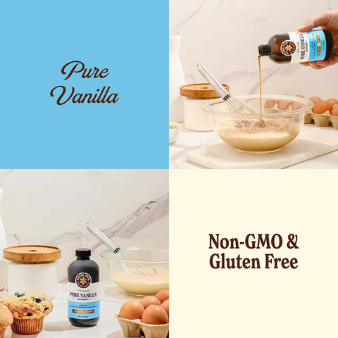 Rising Star Baking Supply Pure Vanilla Extract - 8oz Bottle