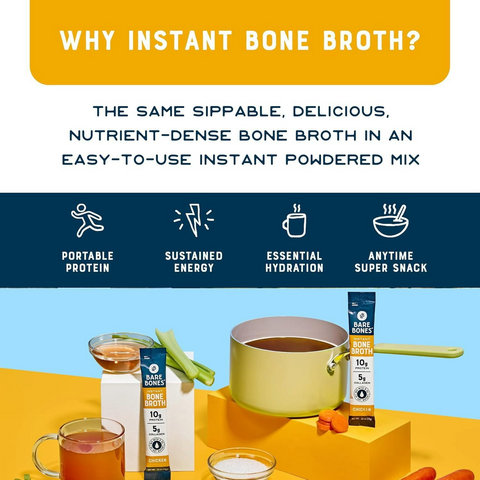 Bare Bones Chicken Instant Bone Broth Stick - 0.53oz