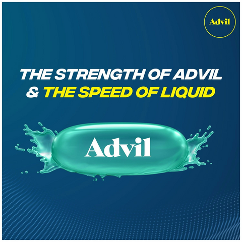 Advil Liqui-Gels Pain Reliever and Fever Reducer - Ibuprofen 200mg Capules - 120ct Bottle