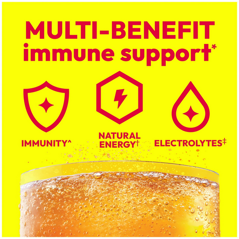 Emergen-C Vitamin C 1000mg Powder with Antioxidants Fizzy Drink Mix - Raspberry - 30ct Box