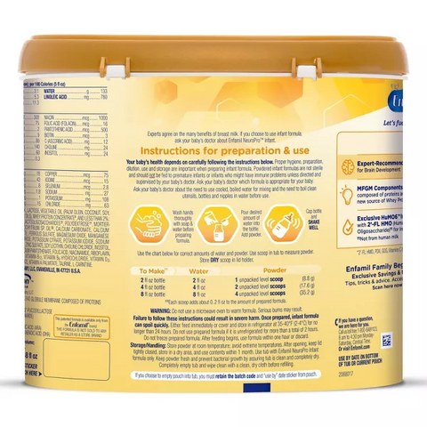 Enfamil NeuroProCare Infant Formula - 20.7oz Tub