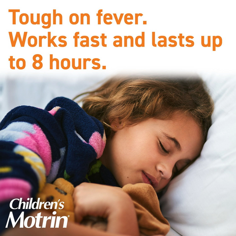Children's Motrin Pain Reliever/Fever Reducer NSAID, 100 mg Ibuprofen - Original Berry - 4oz Bottle