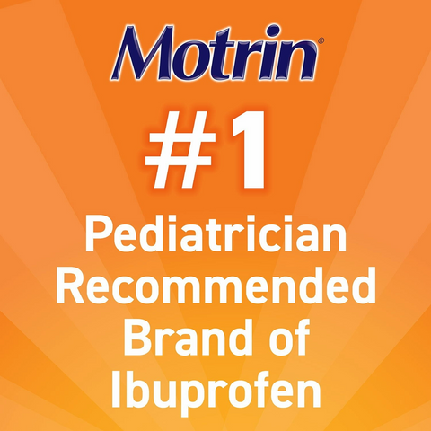 Children's Motrin Pain Reliever/Fever Reducer NSAID, 100 mg Ibuprofen - Original Berry - 4oz Bottle