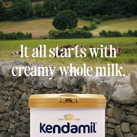 Kendamil European Whole Milk Classic Infant Formula Powder with HMOs, Prebiotics & DHA - 28.2oz Tub