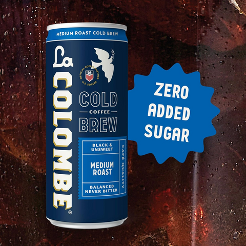 La Colombe Coffee Unsweetened - Black Cold Brew - 11oz Can