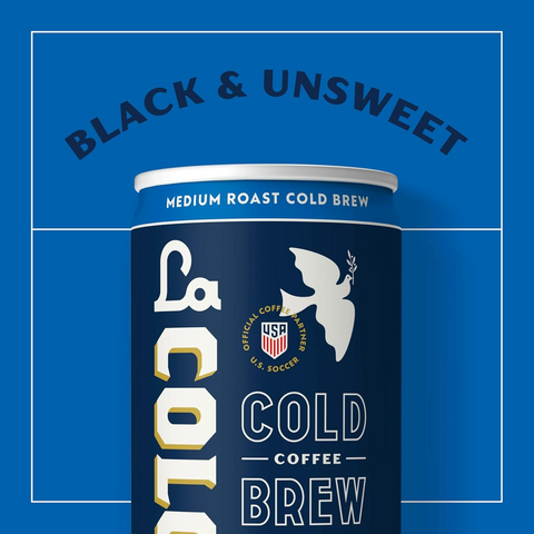 La Colombe Coffee Unsweetened - Black Cold Brew - 11oz Can