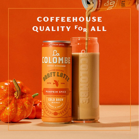 La Colombe Coffee - Pumpkin Spice Latte - 11oz Can