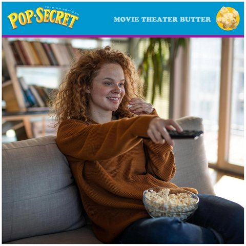 Pop Secret Microwave Popcorn - Movie Theater Butter Flavor - 1.75oz Bag - Pack of 12