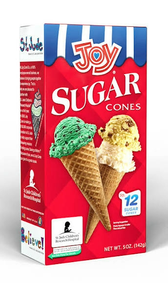 Joy Sugar Cones - 12pk