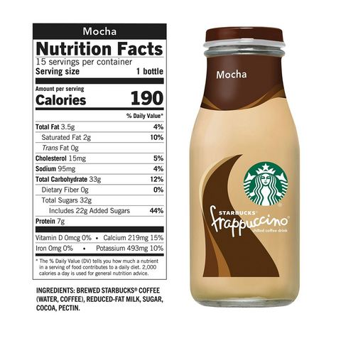 Starbucks Frappuccino Mocha - 9.5oz Bottle