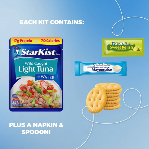 Starkist Chunk Light Tuna In Water Lunch To-Go - 4.1 oz