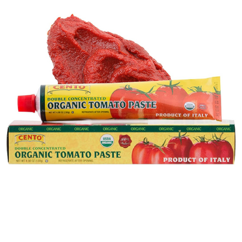Cento Organic Double Concentrated Tomato Paste - 4.56oz Tube
