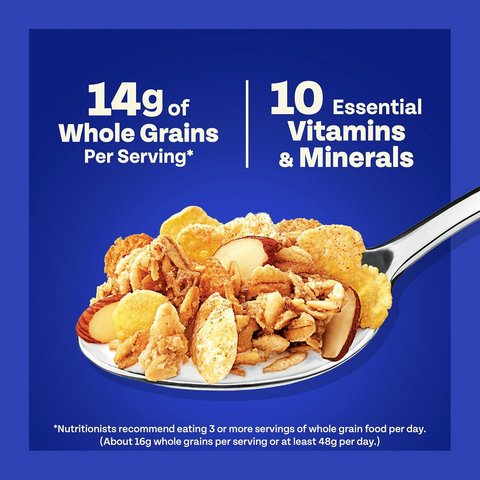 Honey Bunches of Oats with Almonds Breakfast Cereal - Family Size - 18oz Box