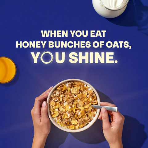 Honey Bunches of Oats with Almonds Breakfast Cereal - Family Size - 18oz Box