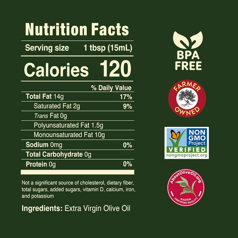 Pompeian Robust Extra Virgin Olive Oil - 16oz Bottle