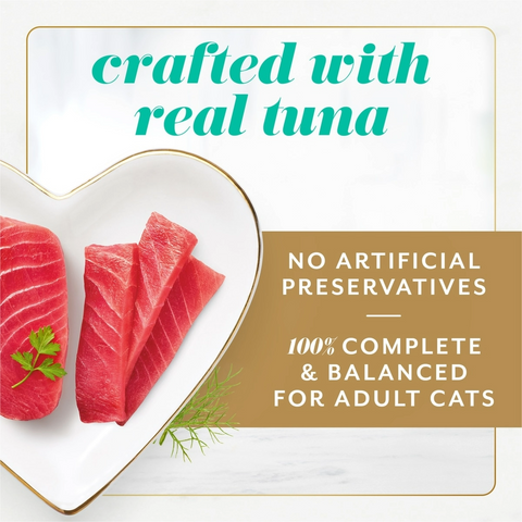 Purina Fancy Feast Gems Pate Mousse Cat Food - Tuna - 2 Pack