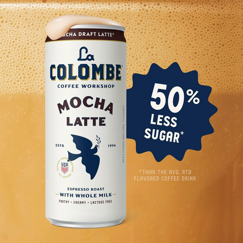 La Colombe Coffee - Mocha Draft Latte - 11oz Can
