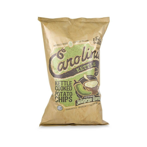 Kettle Cooked Potato Chips - Jalapeno Queso